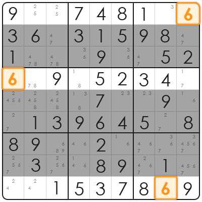 y wing sudoku